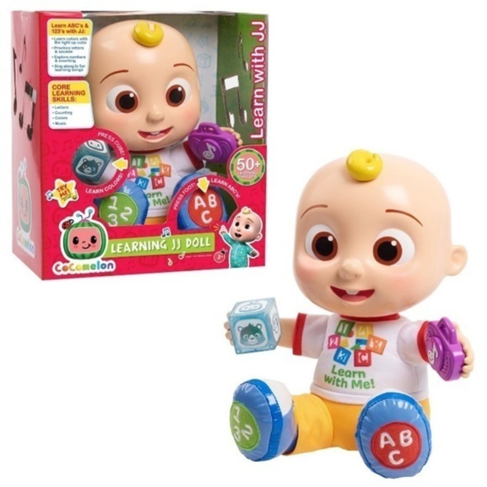 Cocomelon learning JJ doll